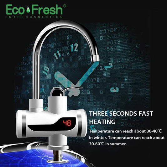 Electric Hot & Cold Water Tap, Instant Water Heater