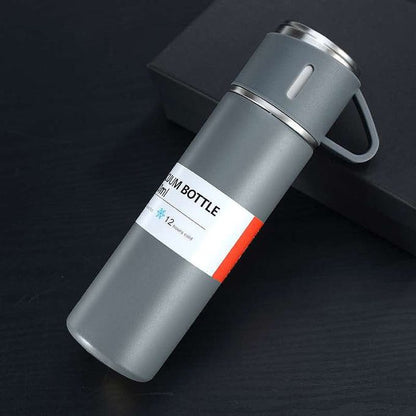 500ML Stainless Steel Vacuum Flask Set